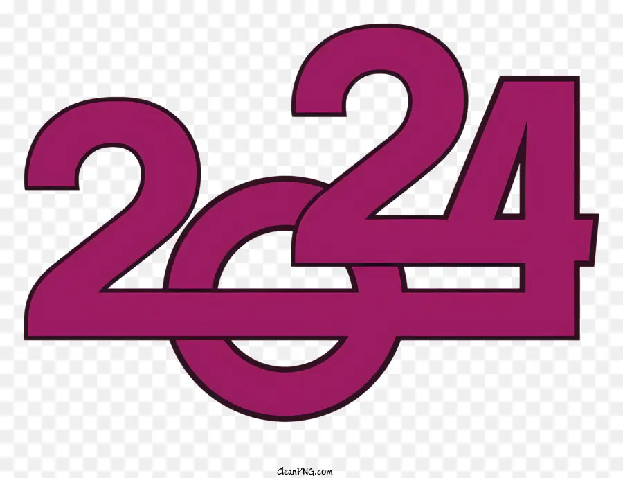 Number 224 - 2024 Year Number Design - CleanPNG / KissPNG