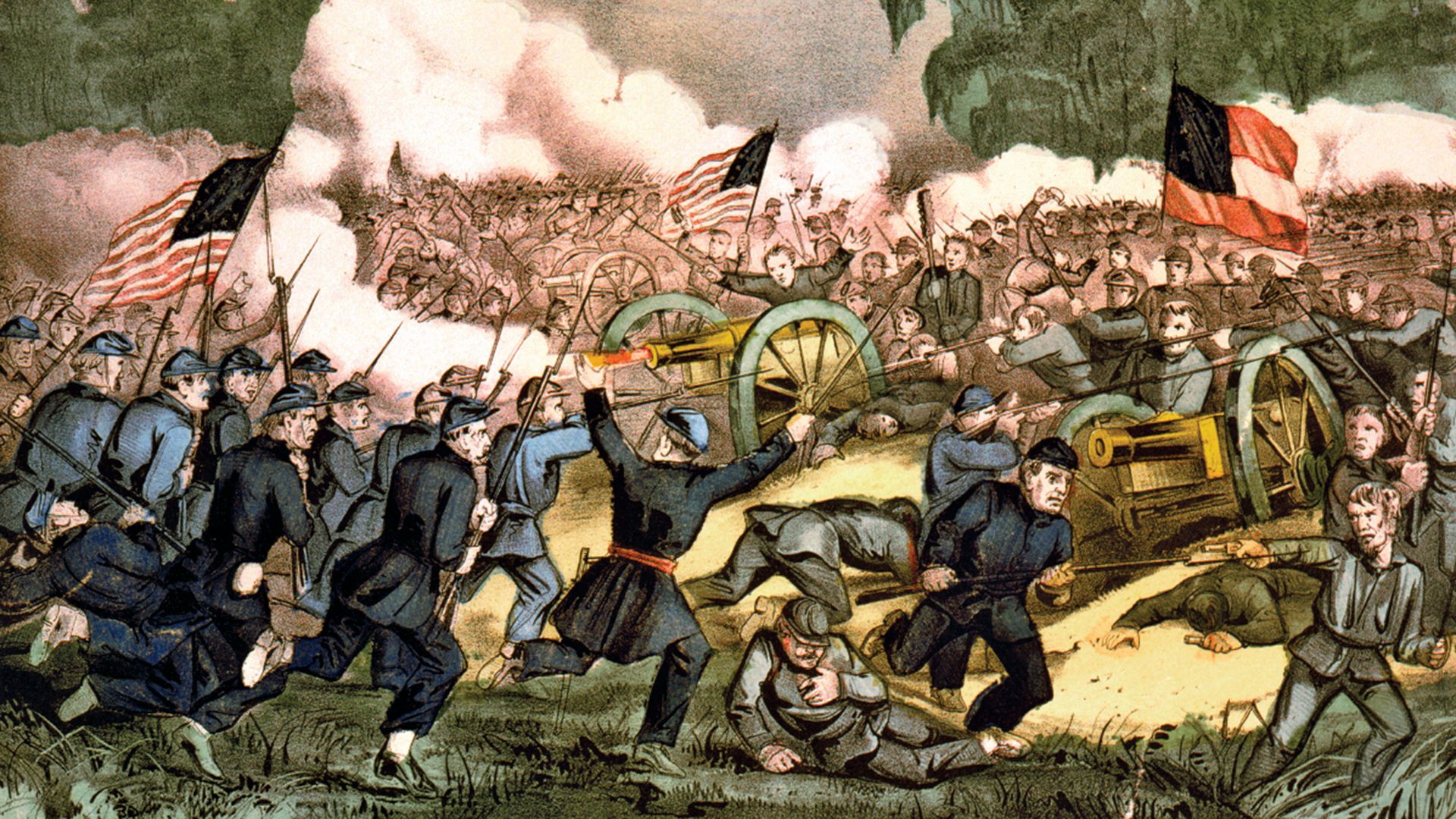 American Civil War | History, Summary, Dates, Causes, Map ...