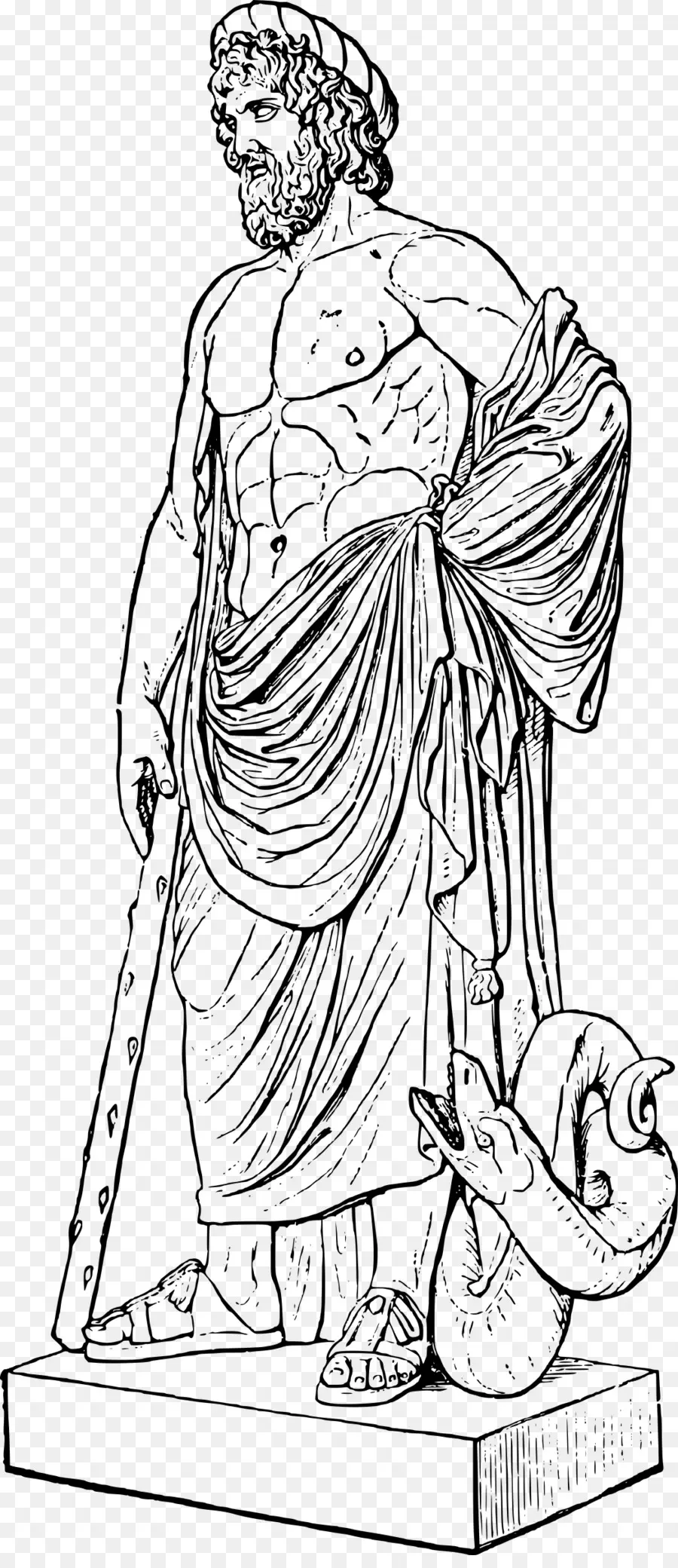 Ancient Statue - Ancient Historical Statue Illustration - CleanPNG ...