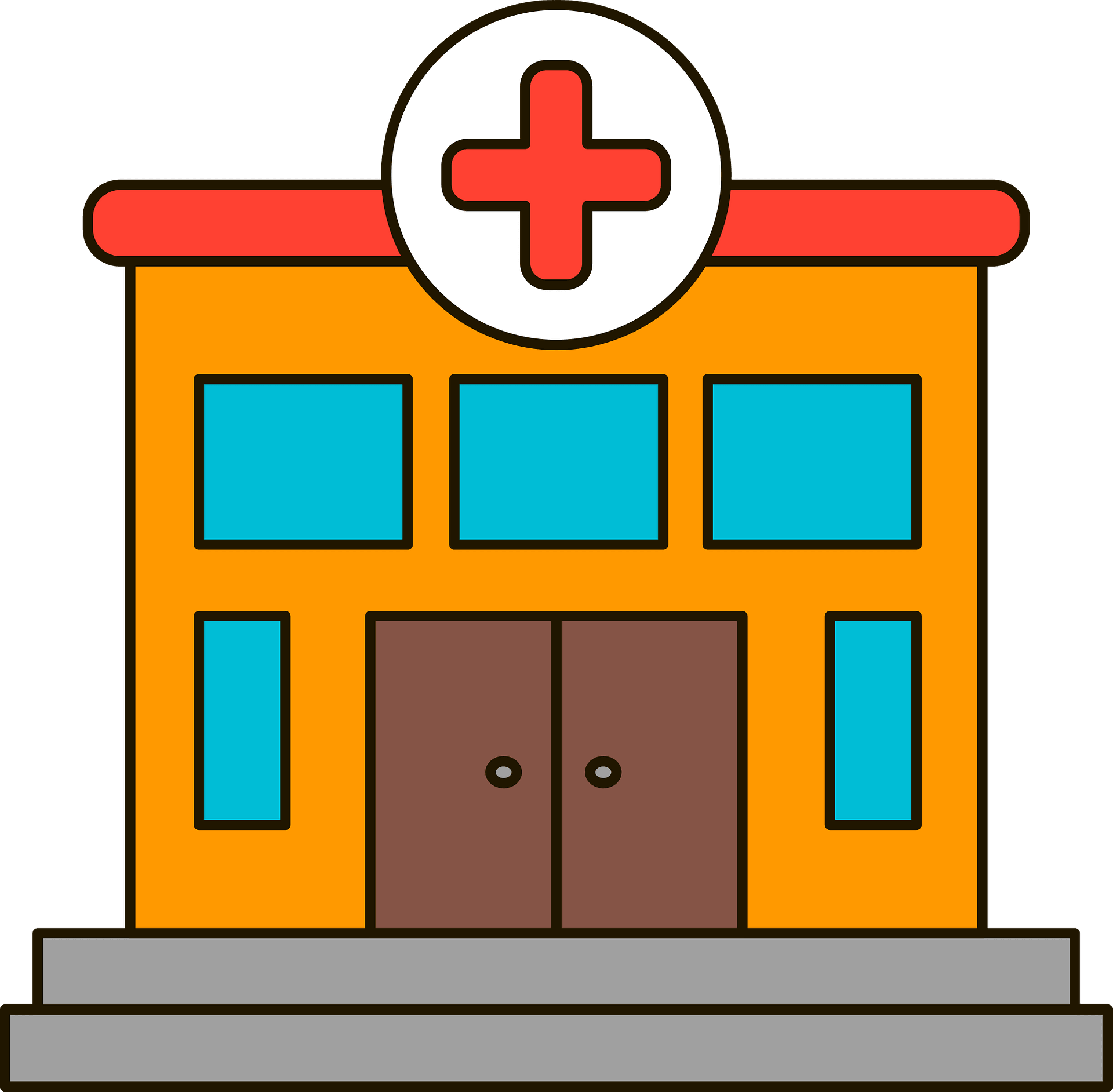 Clinic - Free vector clipart images on clipart library.com