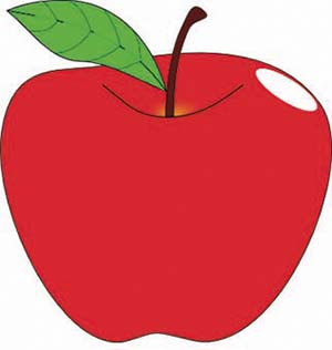 clip art apple 2024