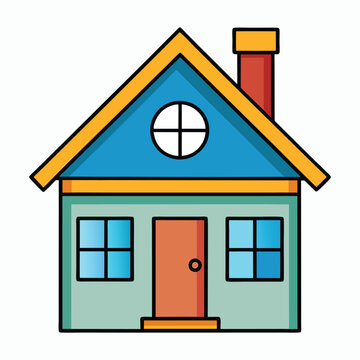 clip art house