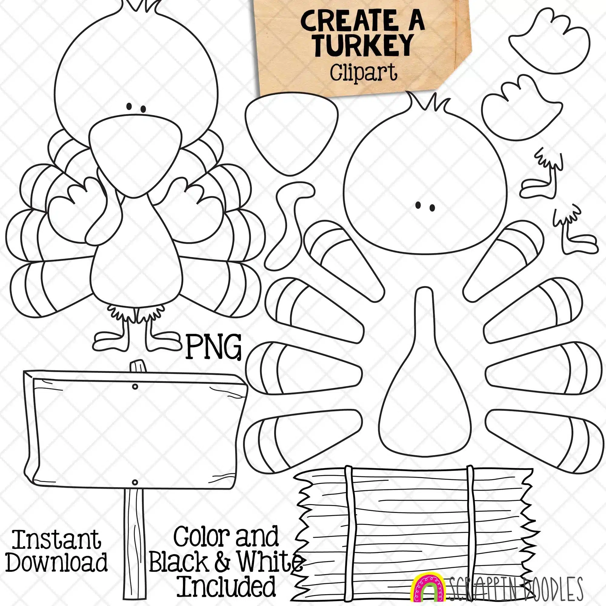 clip art turkey 2024