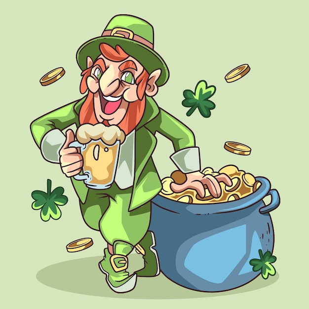 Leprechaun Clip Art Images - Free Download on clipart library #5650333