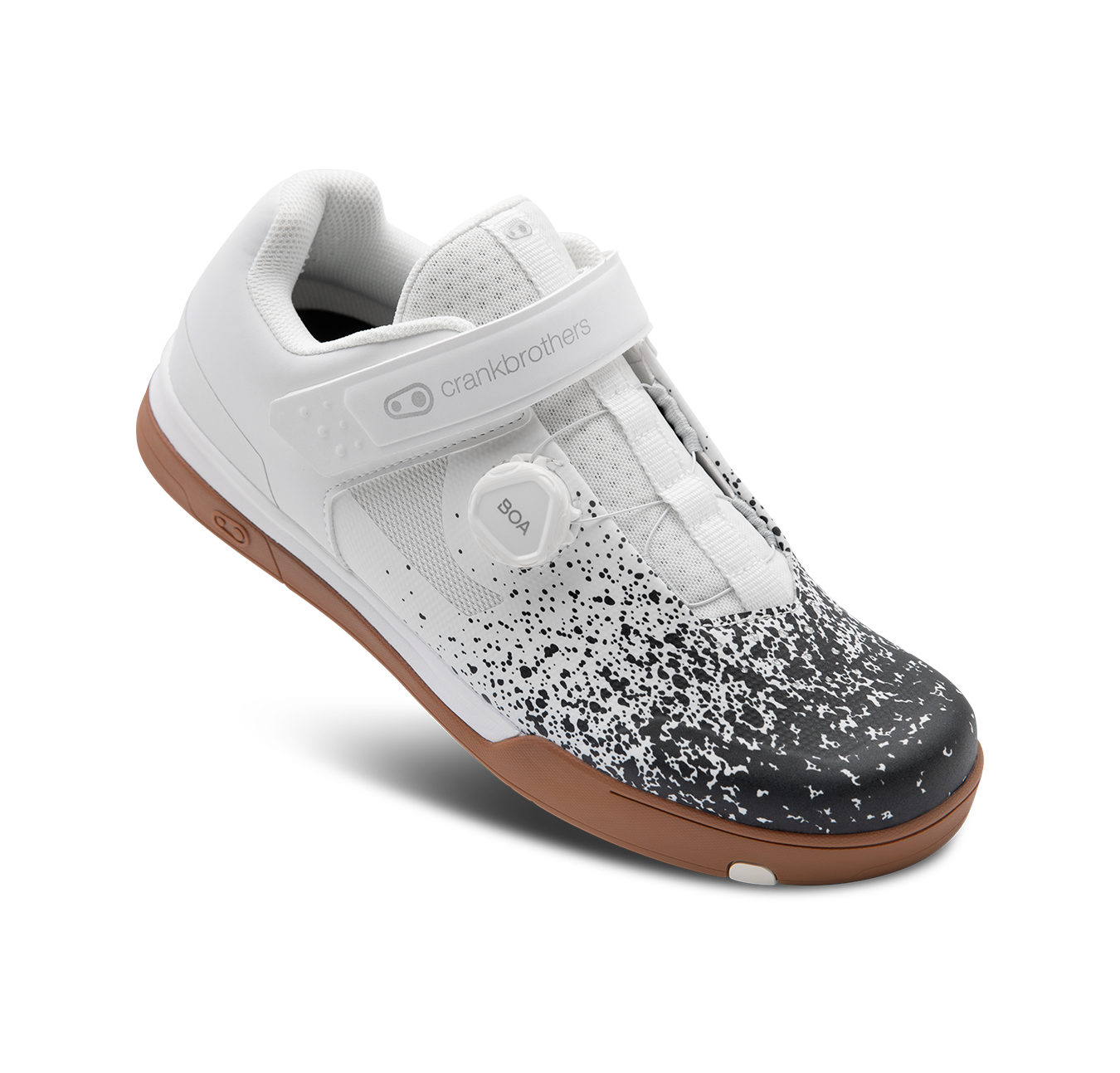 Mallet BOA® Clip-In Shoes - Black/White Splatter – Crankbrothers EU