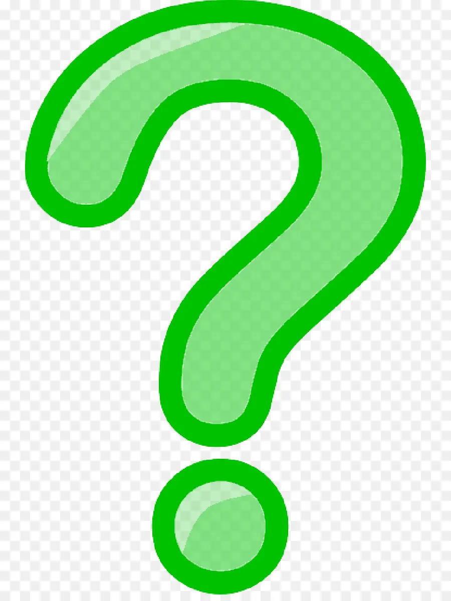 Confused Person with Rotating Question Mark Animated Clip Art