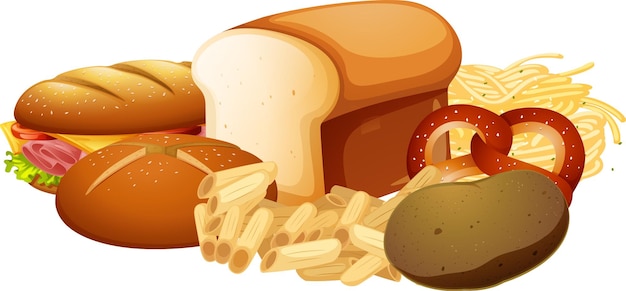 Page 2 | Delicious Bread Clipart Vectors &amp; Illustrations for Free ...