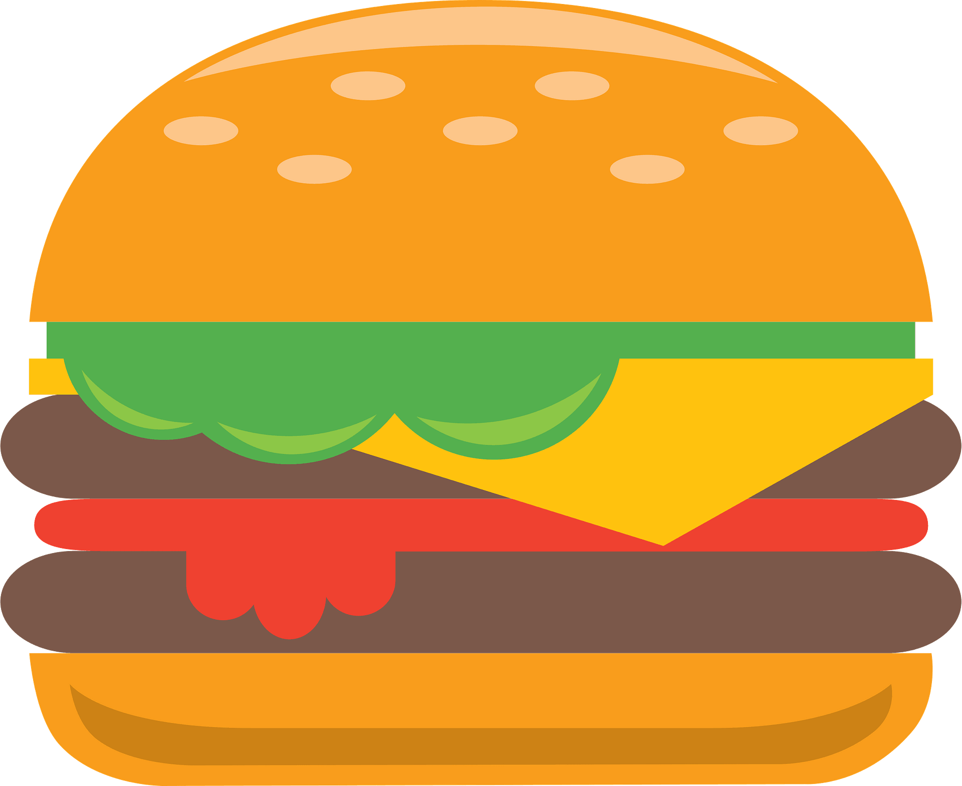clipart burger