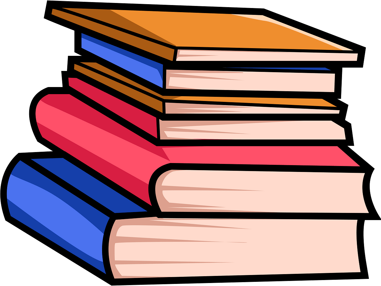 Books - Free vector clipart images on clipart library.com
