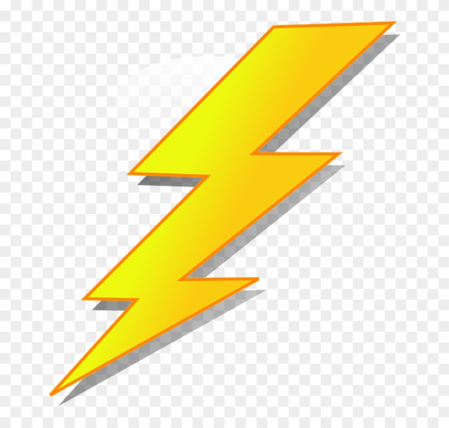clipart lightening bolt
