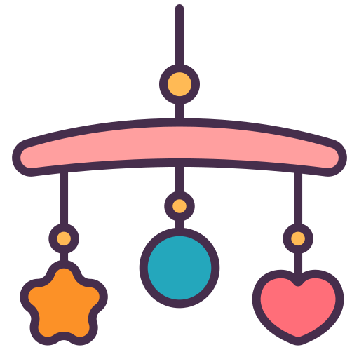 Baby mobile - Free kid and baby icons