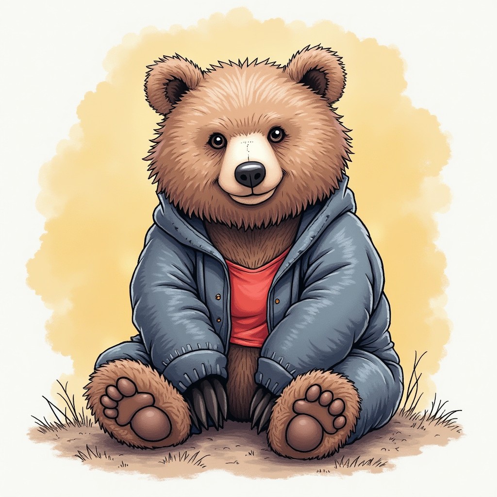 cliparts bear drawing 2024