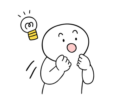 Free Vectors | A stick figure who suddenly had an idea