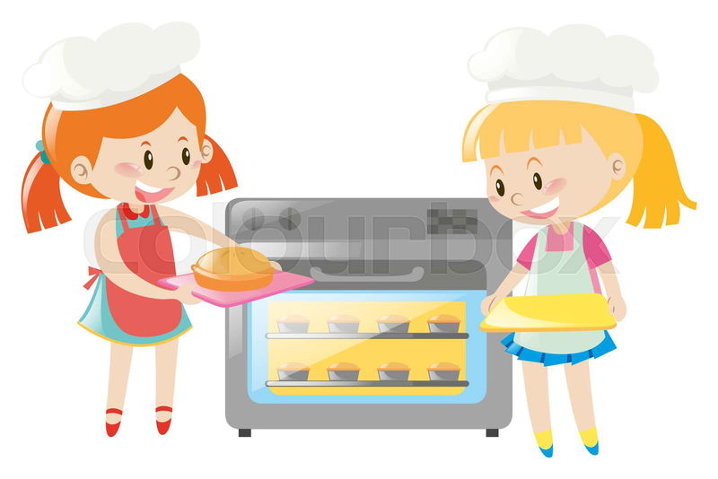 cliparts girly oven