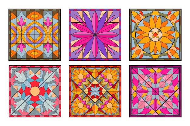 cliparts glass mosaic