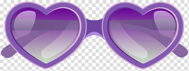 cliparts heart sunglasses