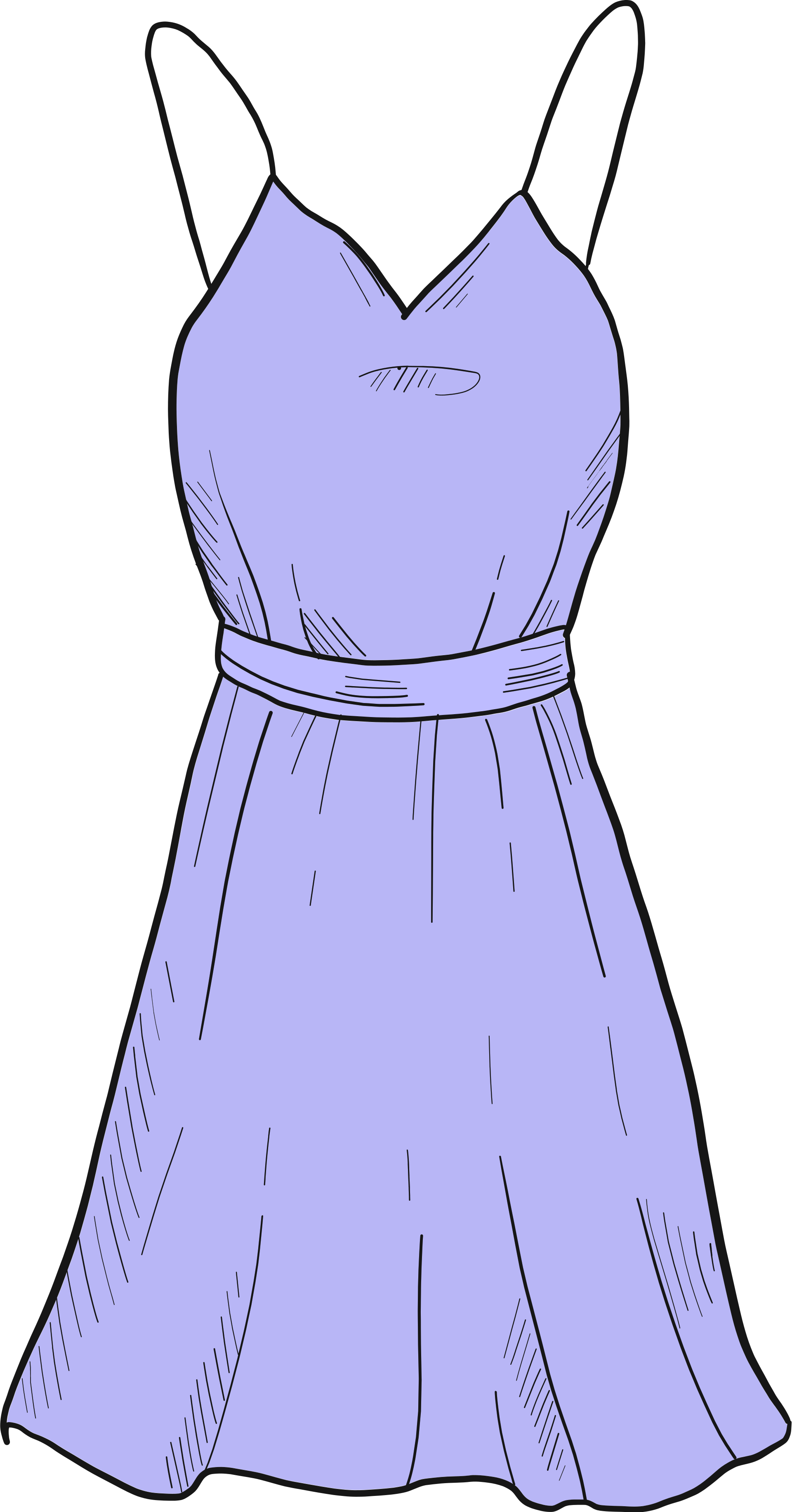 cliparts purple dress