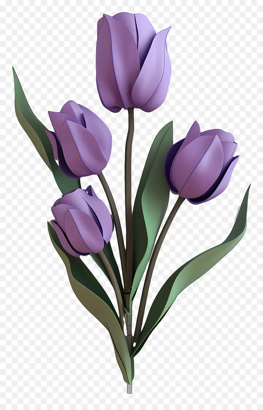 cliparts purple tulips 2024