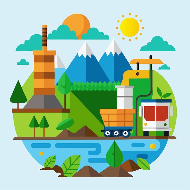 Natural resources clipart vector art and illustration | Premium AI ...