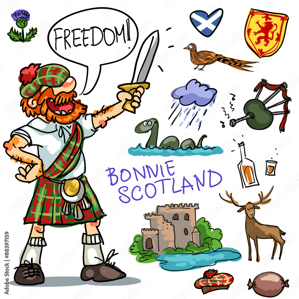cliparts scotland