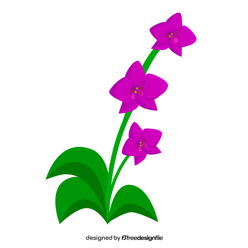 cliparts singapore orchids
