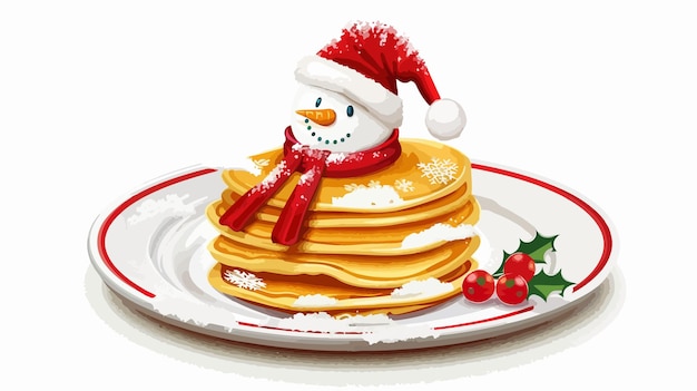 cliparts snowman breakfast