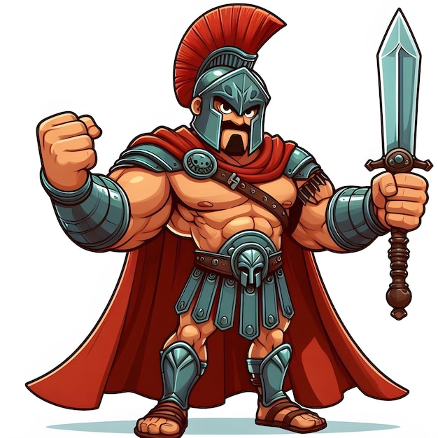 cliparts spartan action