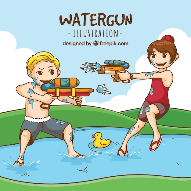 cliparts water games