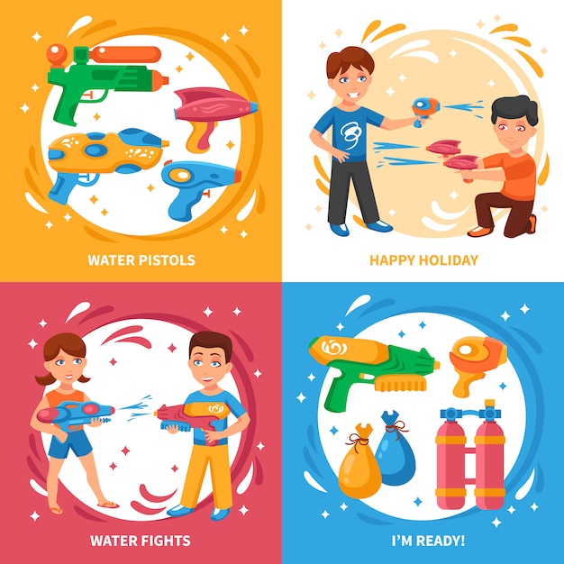 cliparts water games