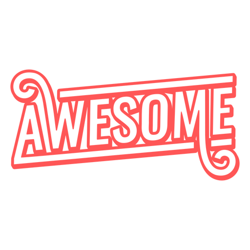 cliparts word awesome