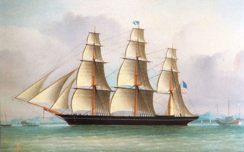 Clipper ship Sea Witch - Ocean Navigator