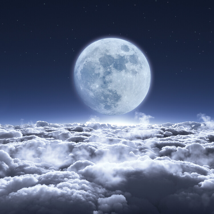 cloud moon cliparts 2024