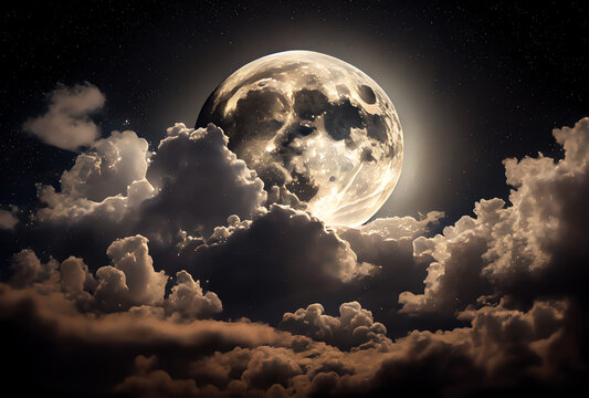 Full Moon Clouds Images – Browse 405,478 Stock Photos, Vectors ...