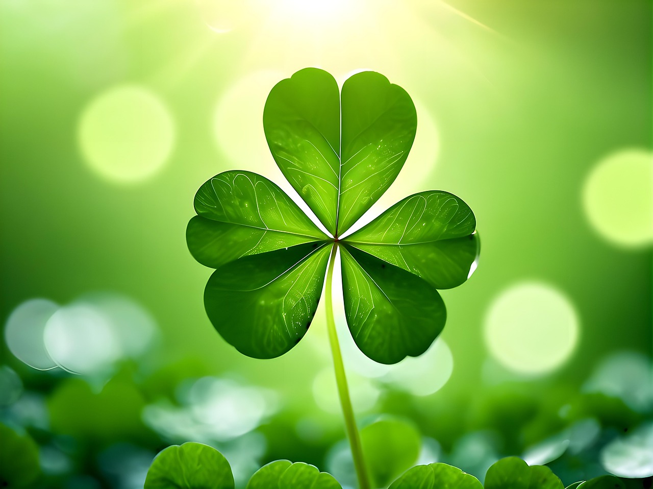 Download Four Leaf Clover, Clover, Leaf. Royalty-Free Stock ...