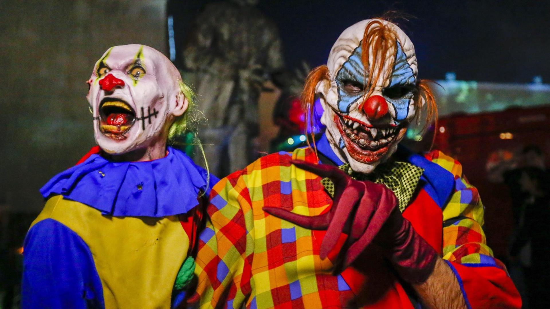 Grusel-Clowns - Wenn der Spaß aufhört