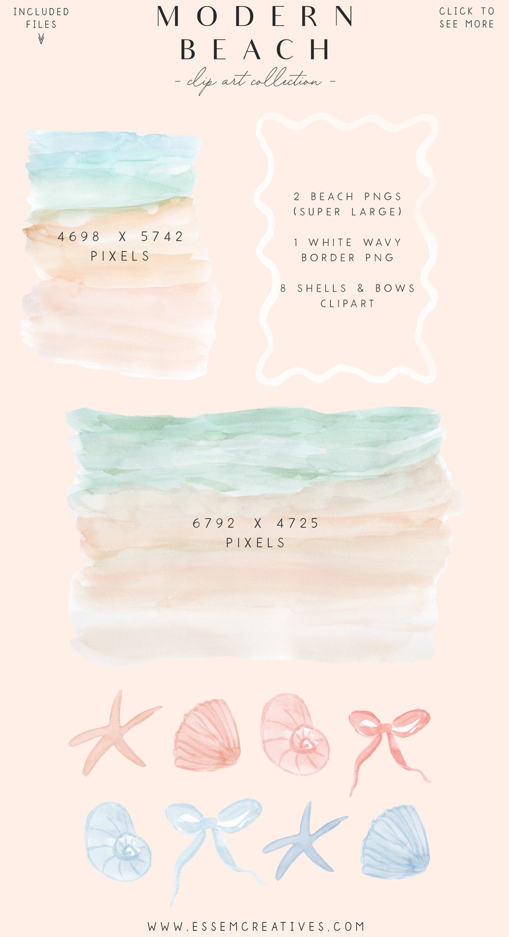 coastal cliparts 2024