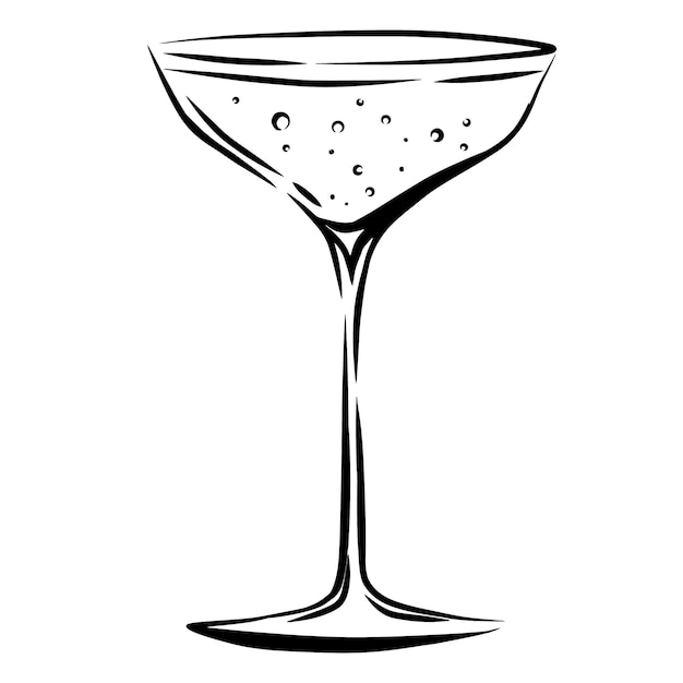 cocktail glass cliparts 2024