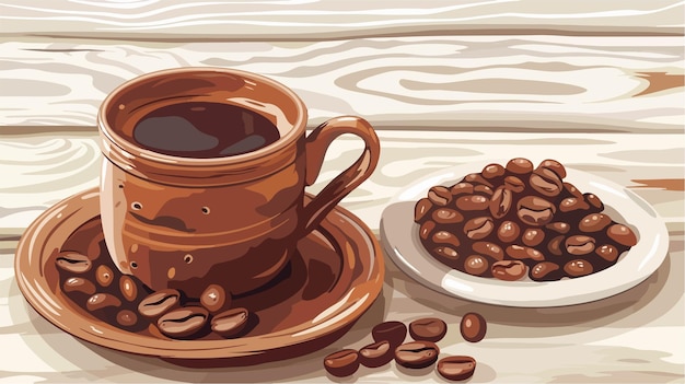 coffee plate cliparts