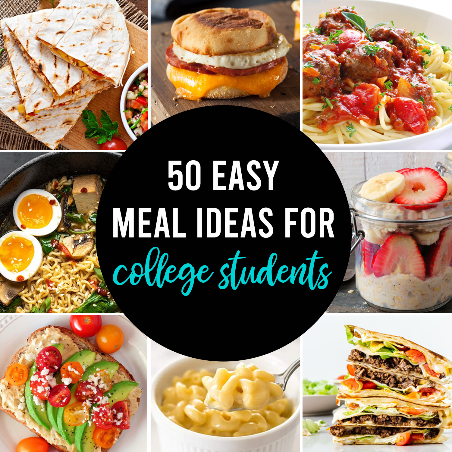 Easy Meals for College Students - Its Always Autumn