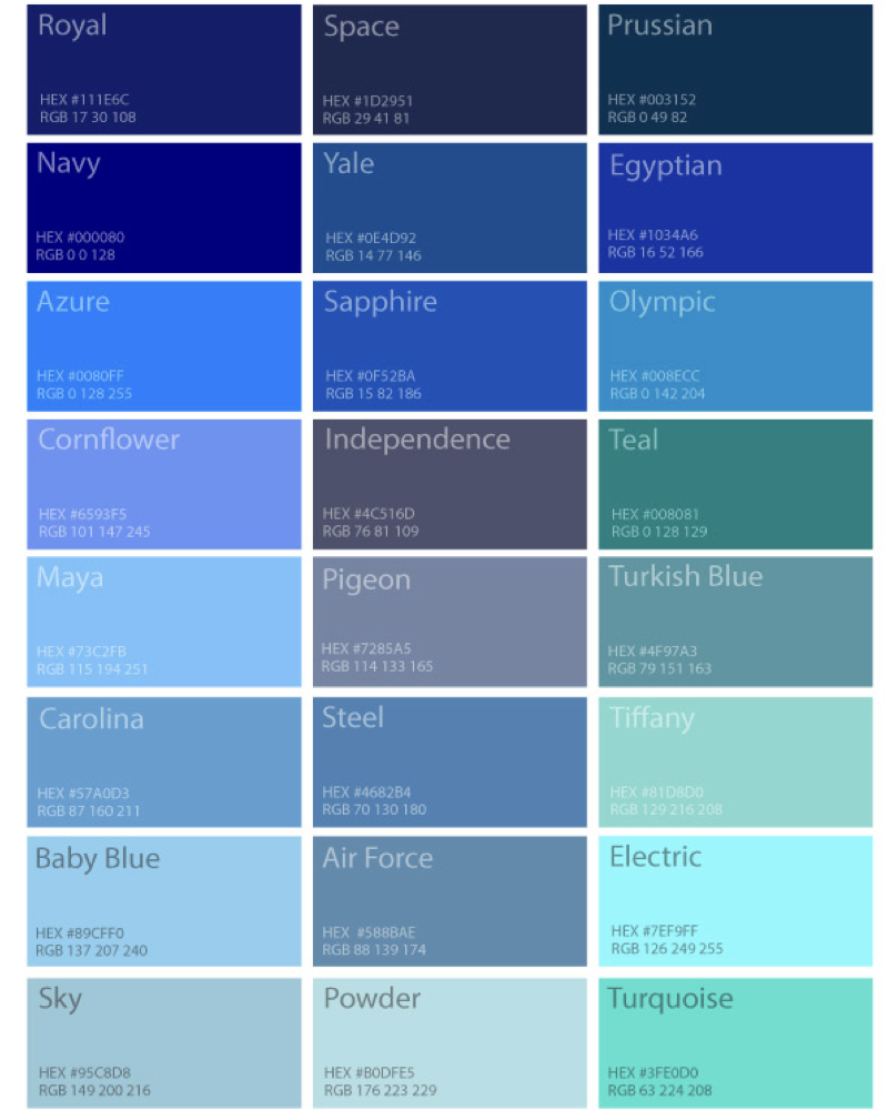 color blues