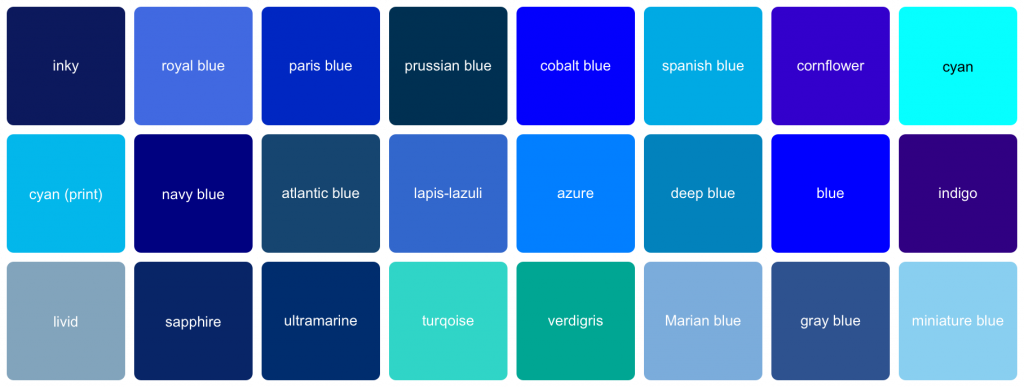color blues