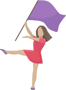 color guard clipart