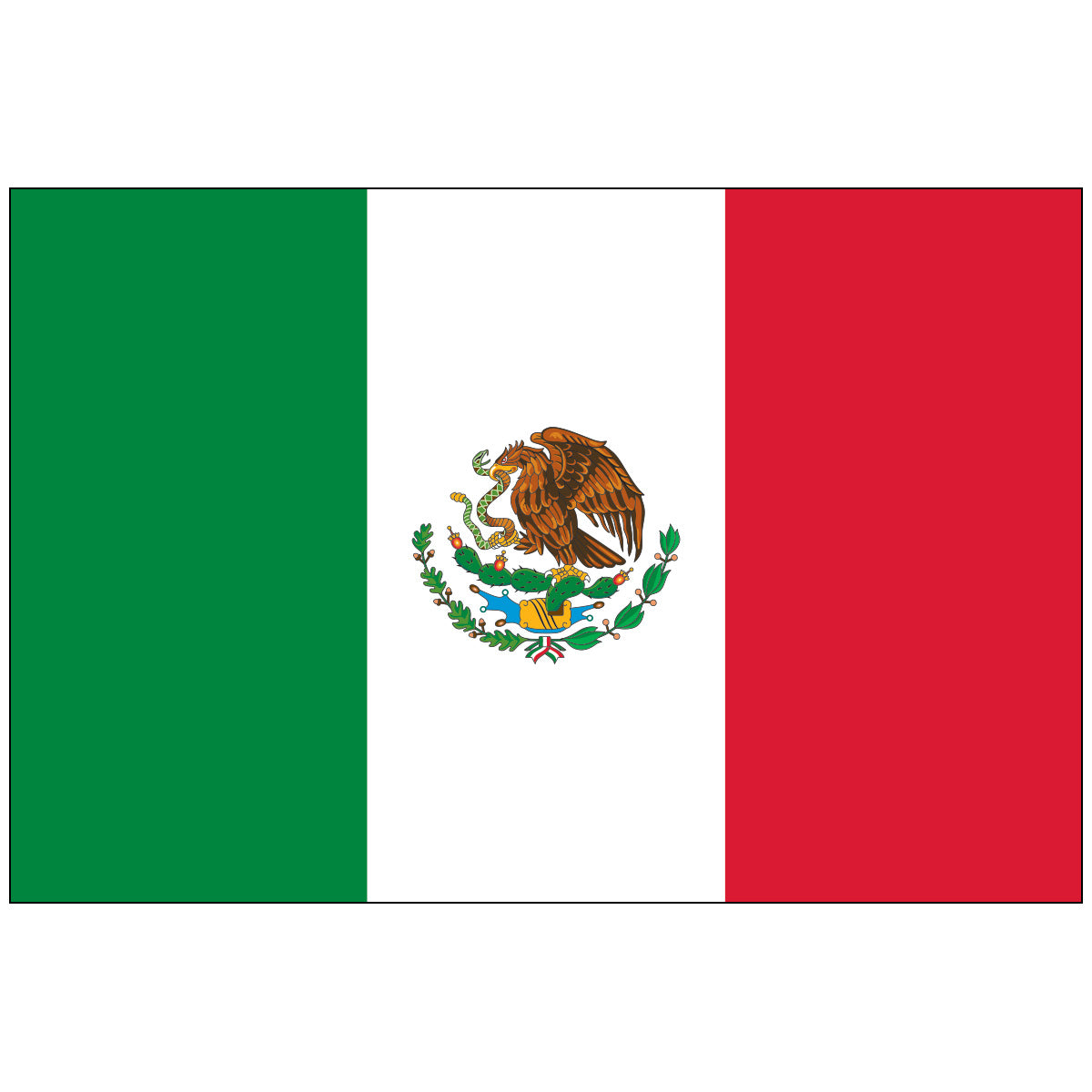 color of mexican flag