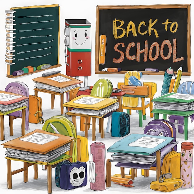 colorful education cliparts 2024