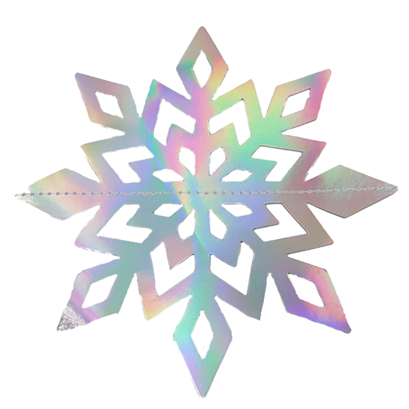 colorful snowflake cliparts