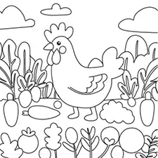16 Chicken Coloring Pages (Free Printable PDFs)