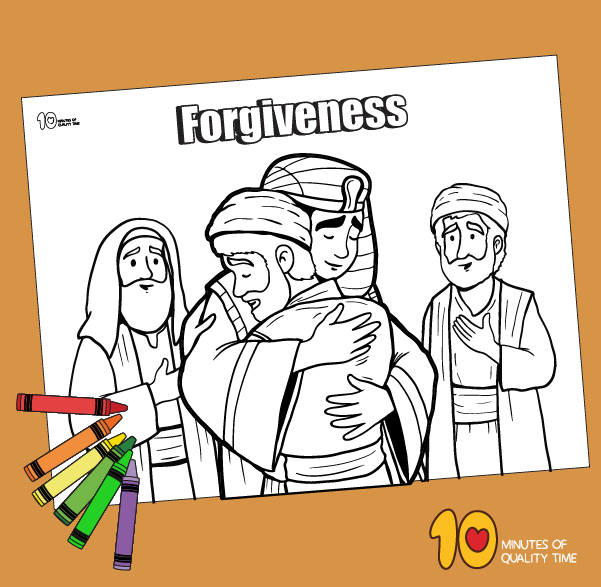 Free Coloring Pages Joseph Forgives - Coloring Pages Joseph Forgives His Brothers 0