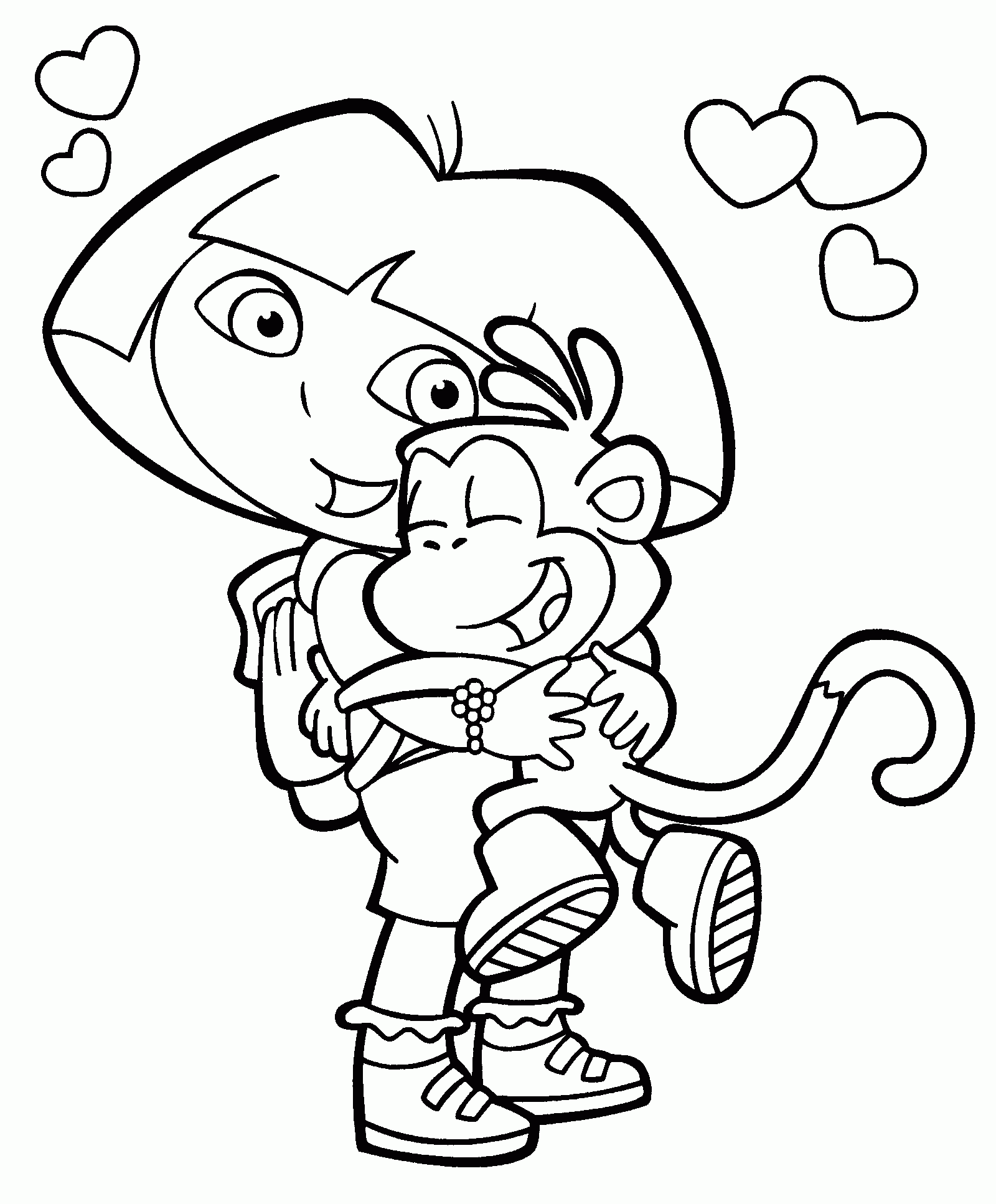 coloring pages nick jr