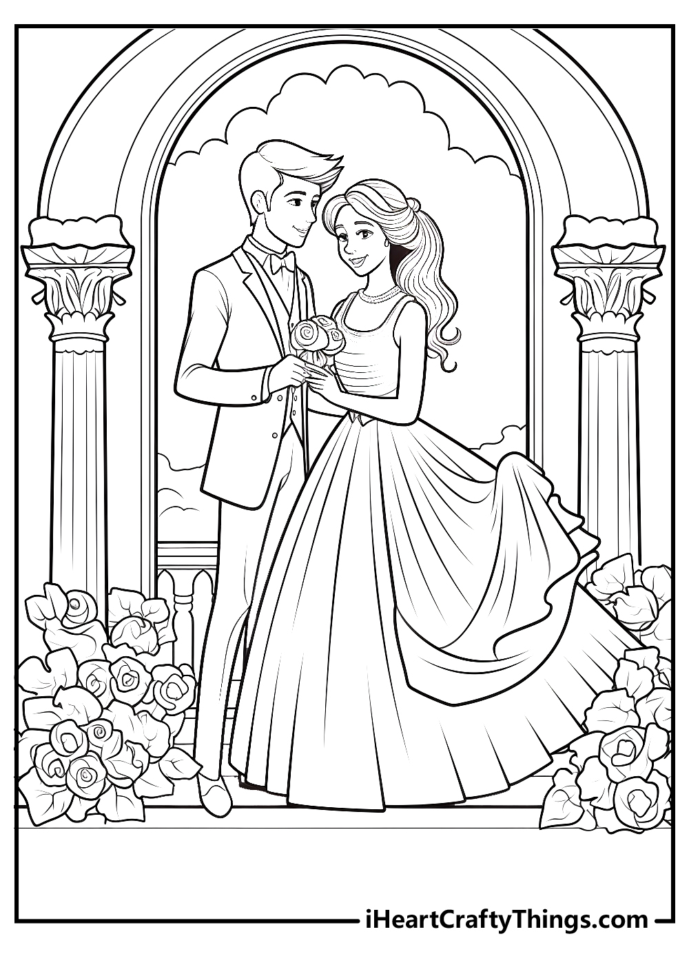 Printable Wedding Coloring Pages (Updated 2024)