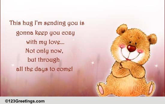 comforting hugs
